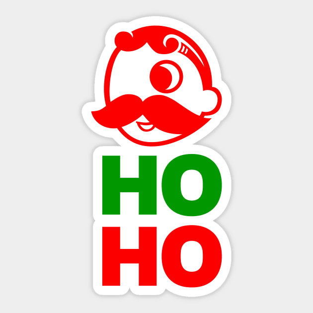 Natty Boh: Boh Ho Ho Sticker by EA Design